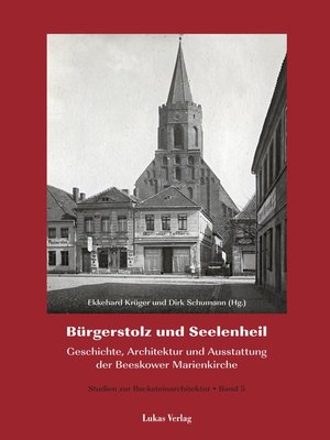 cover image of Studien zur Backsteinarchitektur / Bürgerstolz und Seelenheil